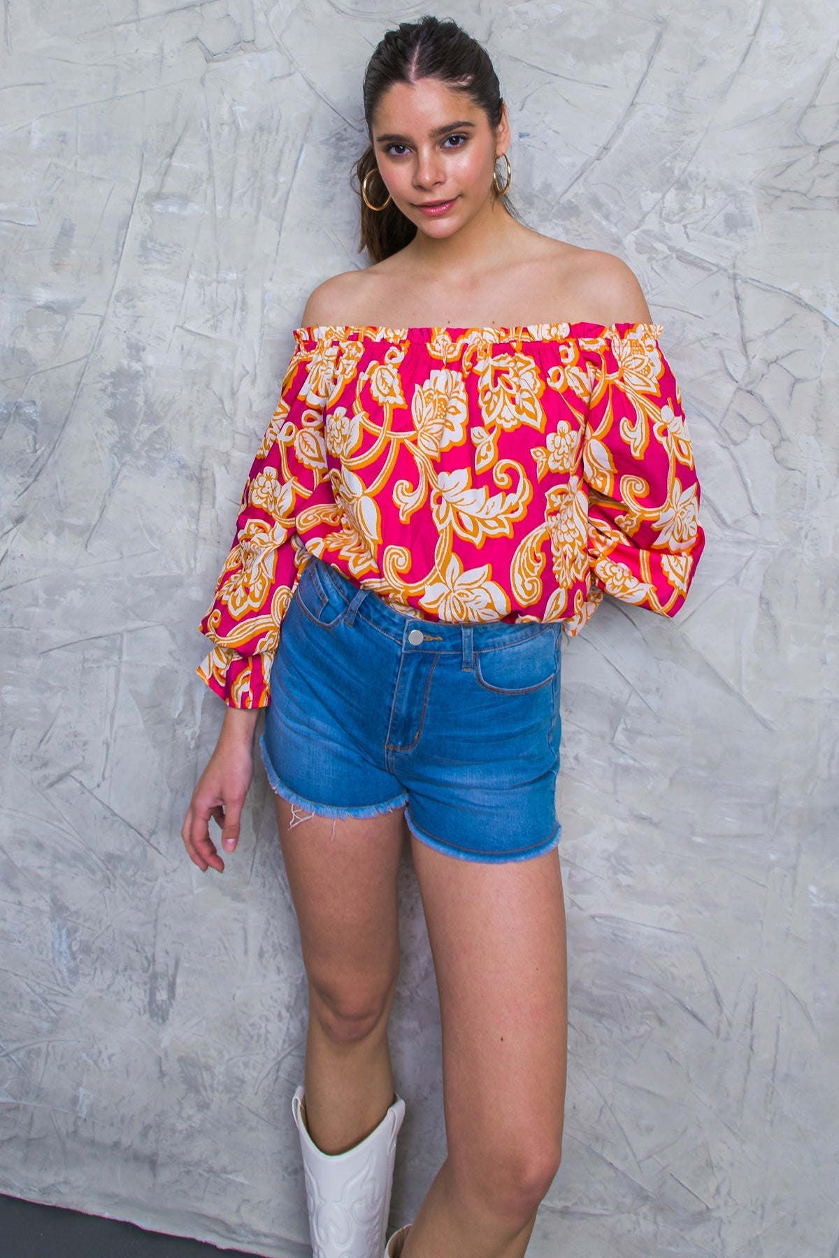 MEANT TO SHINE POPLIN TOP Flying Tomato